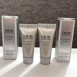 Dior Capture Ox-C Treatment Le Serum Bundle of 2 Miniatures Authentic 5ml New